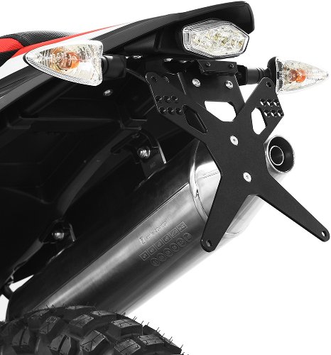 Zieger license plate holder for Aprilia RX125