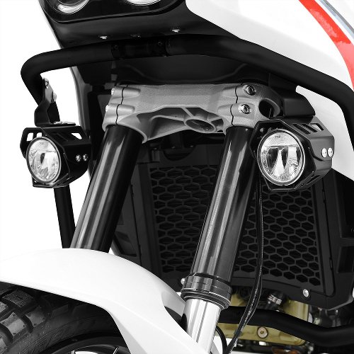 Zieger auxiliary headlight bracket, black, suitable for