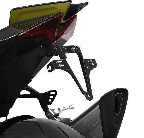 Soporte de matrícula Zieger para Aprilia RSV4 1100