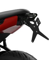 Soporte de matrícula Zieger para Triumph Trident 660