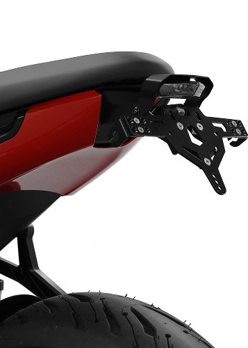 Soporte de matrícula Zieger para Triumph Trident 660