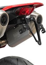 Soporte de matrícula Zieger adecuado para Ducati Hypermotard