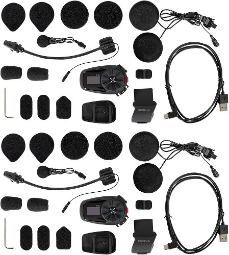 SENA 5S Twin Pack Auricolare e interfono Bluetooth per moto