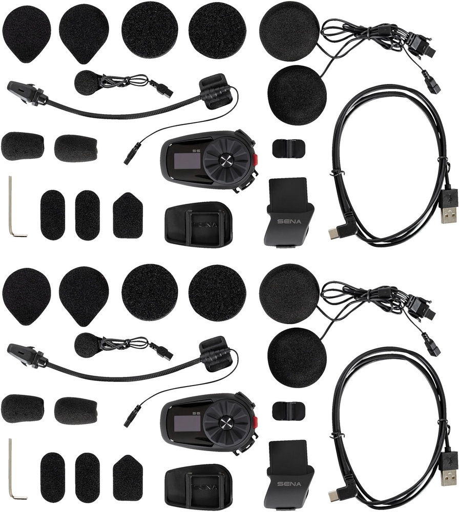 Sena 5S Motorcycle Bluetooth Headset Communication System (5S-01D) - 3