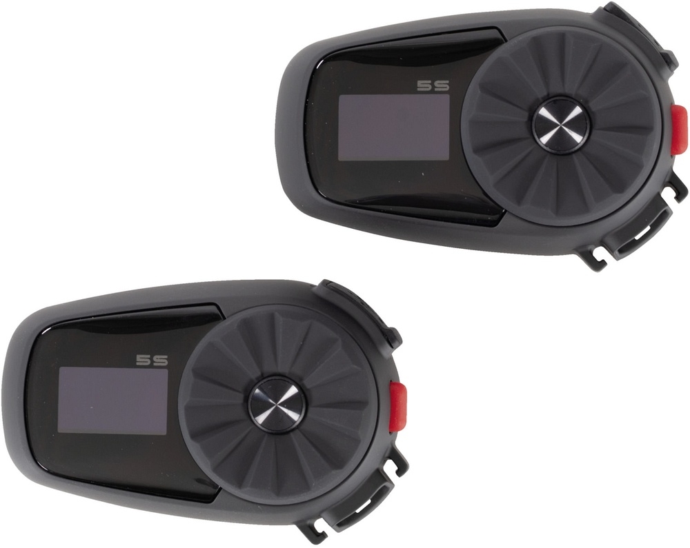 SENA 5S Twin Pack Auricular e Intercomunicador Bluetooth para Moto y Scooter