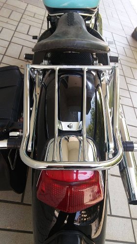 Hepco & Becker Solorack without backrest, Chrome - Honda VT