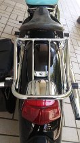Hepco & Becker Solorack without backrest, Chrome - Honda VT