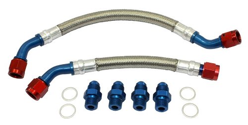 Fren Tubo oil cooler plumbings set, type 2 - Ducati 916 MY