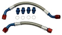 Fren Tubo oil cooler plumbings set, type 2 - Ducati 748 /