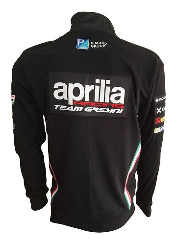 Aprilia Sweatshirt `full zip linea tecnica 2017`, black,