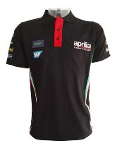 Aprilia Poloshirt `linea tecnica 2017`, black, size: XL