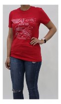 Aprilia T-shirt `RSW 125 2017`, red, size: XXL NML