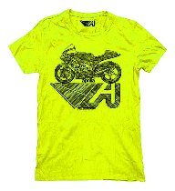 Aprilia T-shirt power, yellow, size: S NML