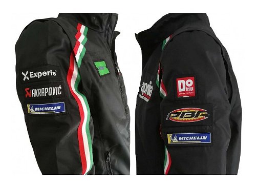 Aprilia Jacket `linea tecnica 2018`, black, size: XL NML