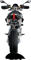 Akrapovic Silencer kit slip-on line, titanium, with