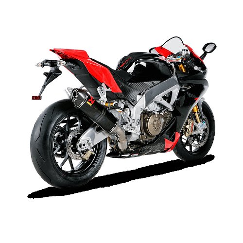 Akrapovic Auspuff Slip-On Line, Carbon - Aprilia 1000, 1100