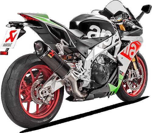 Akrapovic Silencer slip-on line, carbon - Aprilia 1000, 1100