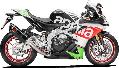 Akrapovic Auspuff Slip-On Line, Carbon - Aprilia 1000, 1100