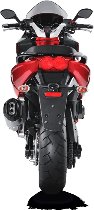 Akrapovic Auspuff Slip-On Line, Titan, mit EG-ABE - Aprilia