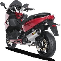 Akrapovic Auspuff Slip-On Line, Titan, mit EG-ABE - Aprilia