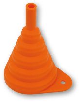 SD-TEC Entonnoir en silicone, pliable, orange