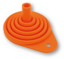 SD-TEC silicone filling funnel, foldable, orange