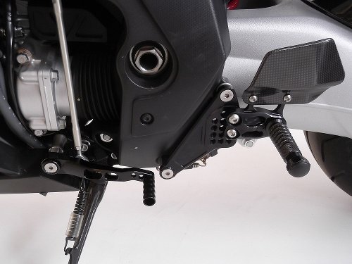 Gilles adjustable rearset AS31GT, black