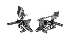 Gilles adjustable rearset AS31GT, black