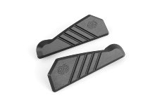 Gilles passenger peg covers, black