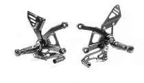 Gilles adjustable rearset RCT10GT, black