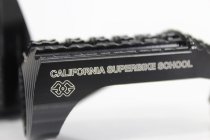 Gilles Footpeg kit california, front, black - BMW F 650 GS,