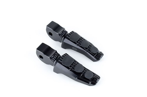 Gilles Touring foot peg set, pillion, black