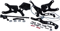 Gilles adjustable footrest system, black - Yamaha YZF-R1