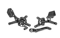 Gilles adjustable rearset VCR38GT, black