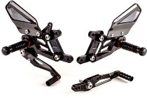 Gilles rearset FXR, black - BMW S 1000 R / RR