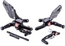 Gilles rearset MUE2, black - Honda CBR 100 RR