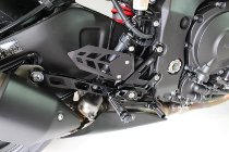 GILLES Rearset MUE2, black - Yamaha MT-10 / FZ-10