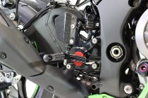 GILLES Fußrastenanlage VCR38GT, schwarz - Kawasaki ZX-10R