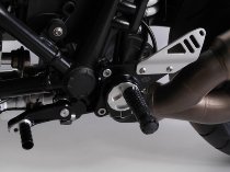 GILLES Adjustable rearset RCT10GT, black - BMW R 1200 R / R