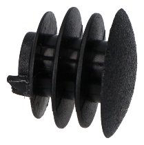 Gilles replacement footrest kit black