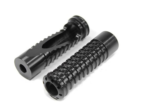 Gilles replacement footrest kit black