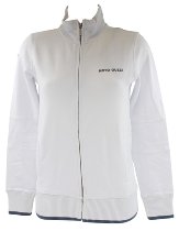 Moto Guzzi Sweat-Shirtjacke, Damen, weiß, Größe: L NML
