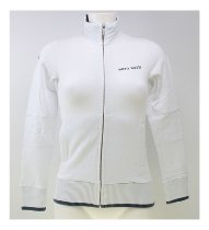 Moto Guzzi Sweat-Shirtjacke, Damen, weiß, Größe: XL NML