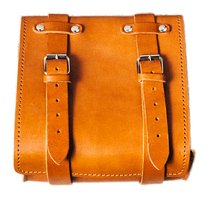 Moto Guzzi Leather bag brown - V7 I+II Classic, Special,