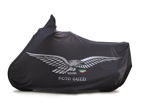 Moto Guzzi Motorradabdeckplane, schwarz, indoor - V7