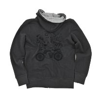Moto Guzzi Sweatshirt Jacke, Damen, grau, Größe: XL NML