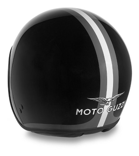 Moto Guzzi Jet helmet stripes, black, size: XS NML