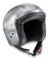 Moto Guzzi Jethelm Scratch, silber, Größe: S NML