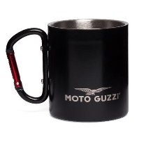 NML Moto Guzzi Mug, stainless-steel, black, 200 ml