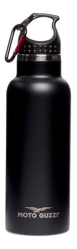 Moto Guzzi Bottle, 500 ml, stainless-steel, black